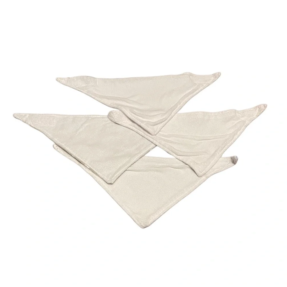 Infant / Baby Terry Cloth Bandana Bib Set